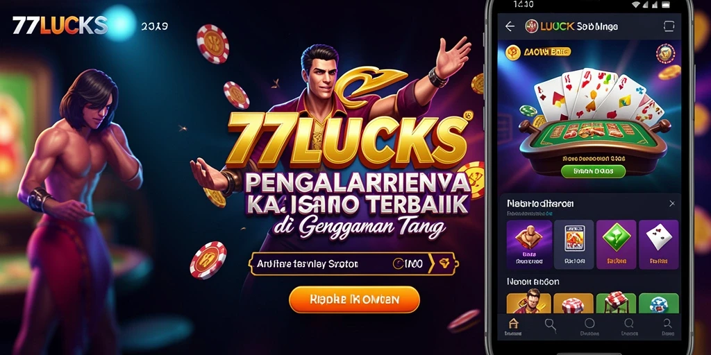 Tampilan gameplay menarik dari 77LUCKS yang penuh aksi Kasino.