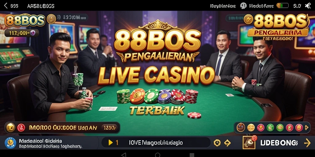 Tampilan gameplay Live Casino yang menarik dan interaktif.