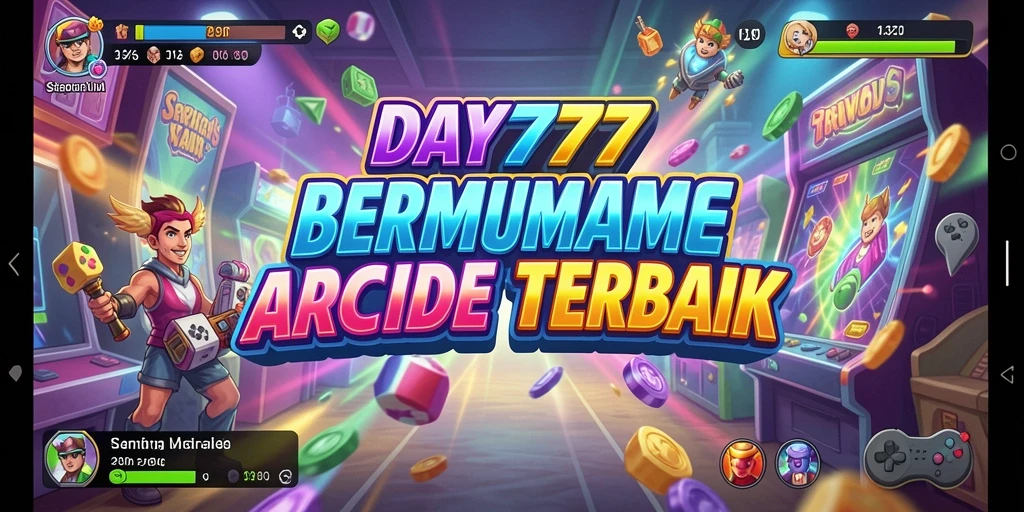 Screenshot utama DAY777 menampilkan gameplay seru dengan aksi cepat.