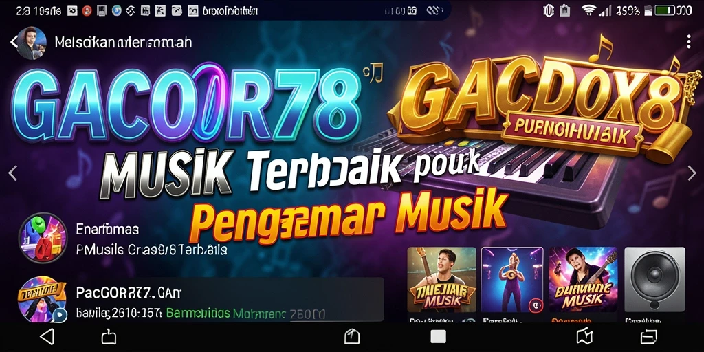 Tampilan utama gameplay GACOR78 yang penuh warna.