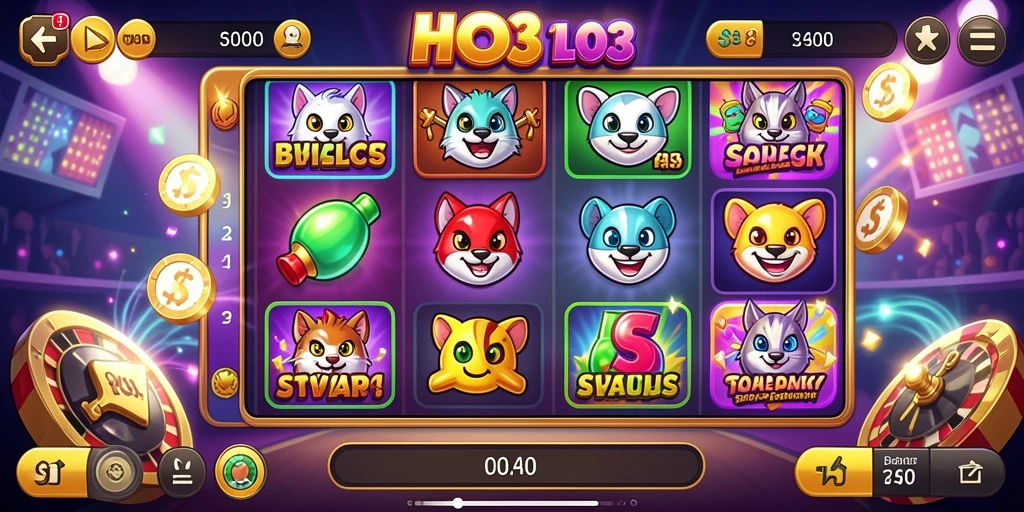 Gameplay seru dan menyenangkan dari game Slot HO3.
