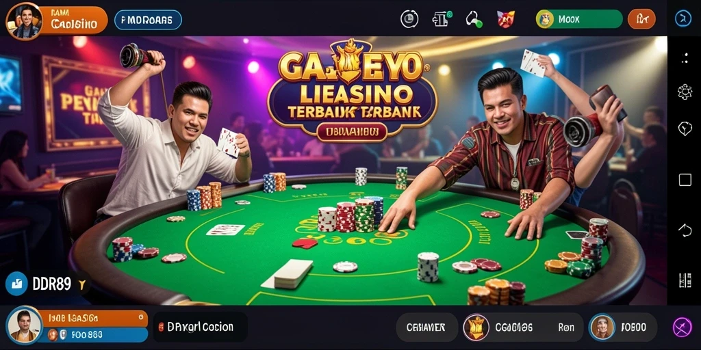 Tampilan menarik dari permainan Live Casino di IDR89.