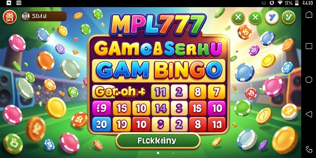 Tampilan gameplay menarik di MPL777 dengan suasana Bingo yang seru.