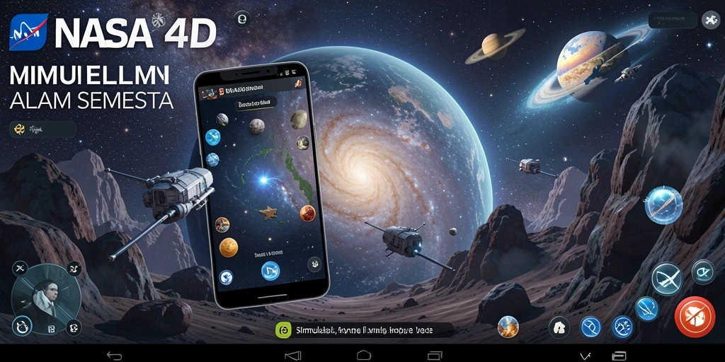 Screenshot permainan NASA4D menampilkan eksplorasi luar angkasa yang menarik.