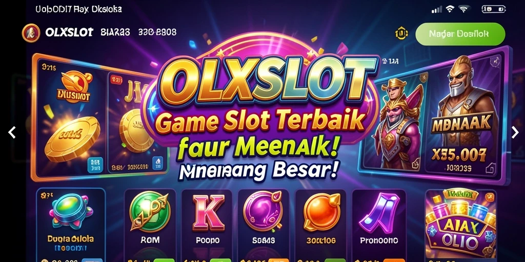 Tampilan menarik dari gameplay Slot OLXSLOT.