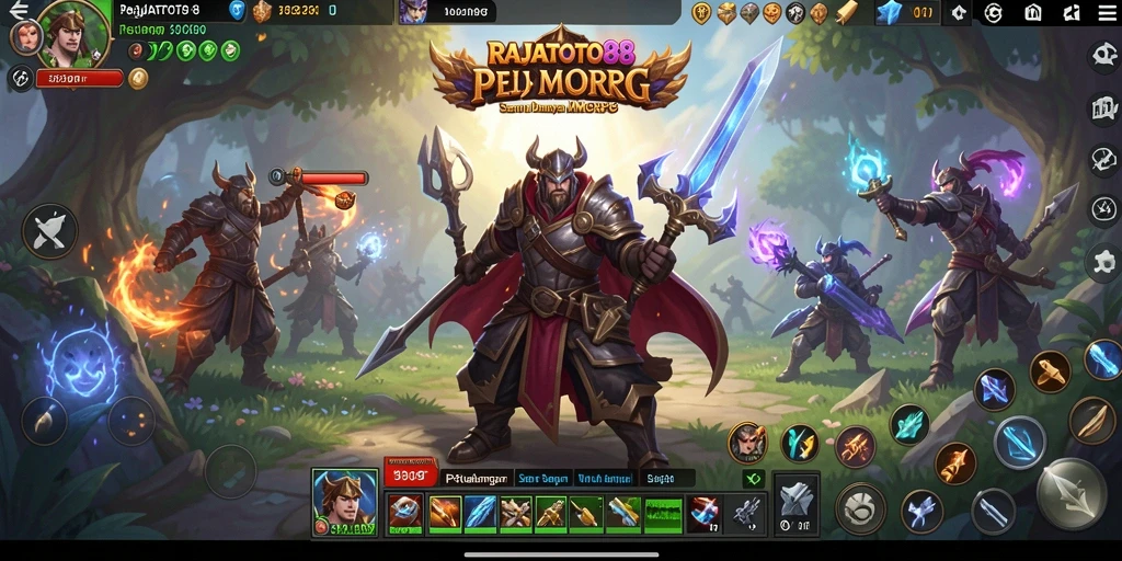Tampilan menarik dari gameplay RAJATOTO88 yang dinamis.