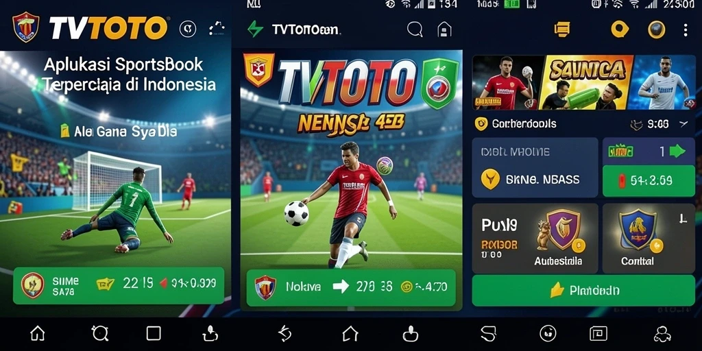 Tampilan gameplay Sportsbook yang menarik dan interaktif.