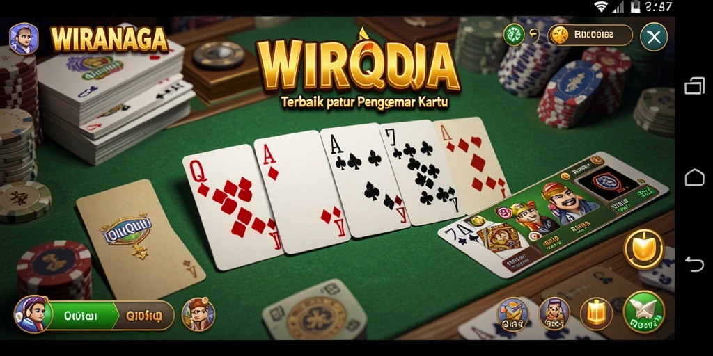 Gameplay seru QiuQiu di WIRANAGA yang memikat.
