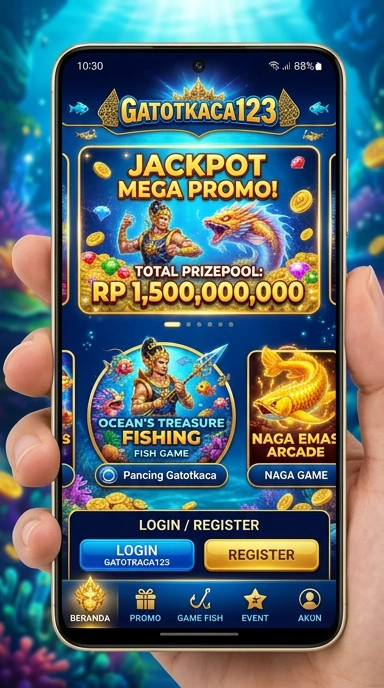 Antarmuka user-friendly dari gatotkaca123 untuk kemudahan akses aplikasi.